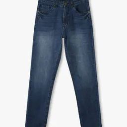 Boys Mid-Wash Slim Fit Jeans-image-13