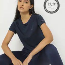 Logo Print Fastdry Crew-Neck T-shirt-image-28