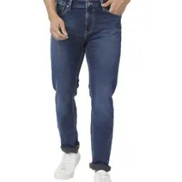 Men Lightly Washed Ricardo Fit Jeans-image-67