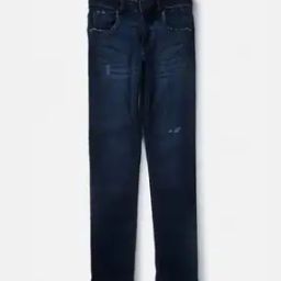 Boys Lightly Washed Distressed Jeans-image-20
