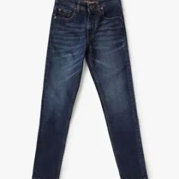 Boys Lightly Washed Skinny Fit Jeans-image-9
