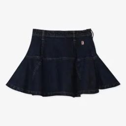 Girls Sustainable Denim Skirt-picture-12