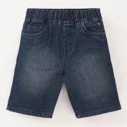 Boys Regular Fit Denim Shorts-picture-36