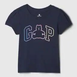 Girls Brannan Bear Motif Short-Sleeve T-Shirt-image-96
