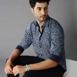 Men Printed Slim Fit Shirt-image-96