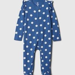Infants Polka-Dot Print Rompers-image-56