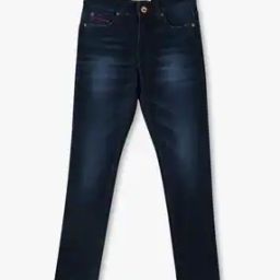 Boys Mid-Wash Skinny Fit Jeans-image-48