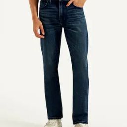 Men Lightly Washed 513 Slim Straight Fit Jeans-image-73