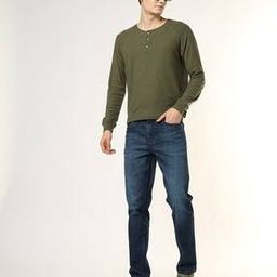 Men Mid-Wash Slim Straight Fit Jeans-image-64