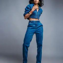 Women Regular Fit Zip-Front Denim Jacket-picture-21