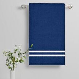 350 GSM Striped Cotton Large Bath Towel-image-59