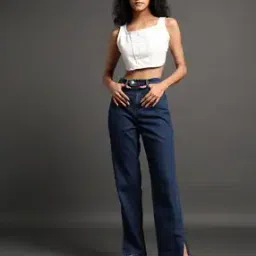 spykar Women Bella Lightly Washed Straight Fit Jeans-picture-17