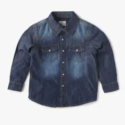 pepe jeans Denim Shirt with Flap Pockets-picture-18