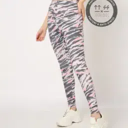 Abstract Print Sports Leggings-image-21
