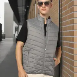 Men Quilted Regular Fit Gillet-picture-52