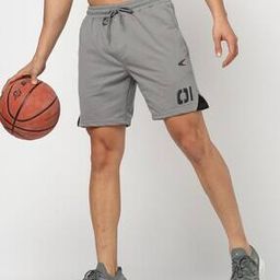 Men Regular Fit Cotton Shorts with Logo Print-image-18