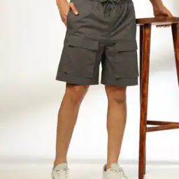 Men Regular Fit Cargo Shorts-picture-41