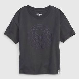 Black Panther Print Round-Neck T-Shirt-picture-34