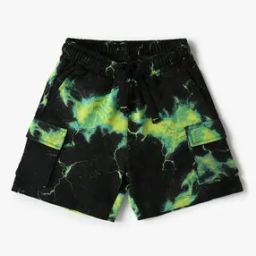 Boys Printed Regular Fit Cargo Shorts-image-55