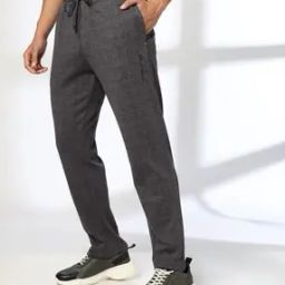 Men Geometric Print Straight Fit Track Pants-picture-18
