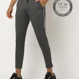 Men Panelled Track Pants with Insert Pockets-image-82