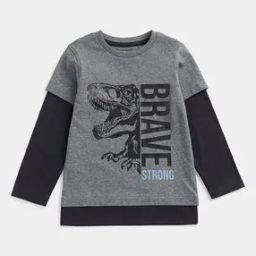 Boys Graphic Print Cotton T-Shirt-image-13