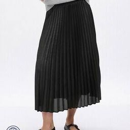 Women Flared Pleated Skirt-image-5