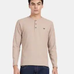 Henley T-Shirt with Brand Patch-78