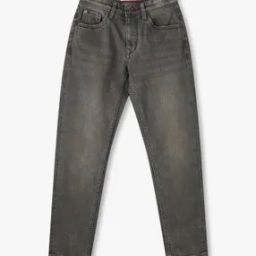Boys Lightly Washed Regular Fit Jeans-picture-51