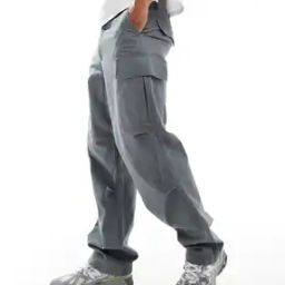 Baggy Fit Cargo Trousers-picture-24