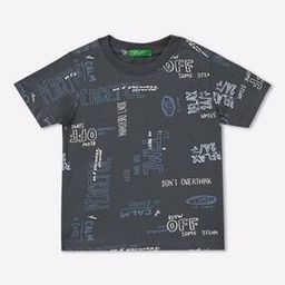 Typographic Print Crew-Neck T-Shirt-picture-20