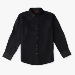 Cotton Shirt with Placement Logo-image-10