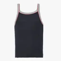 Round-Neck Cotton Vest-43