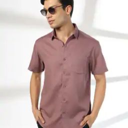 Men Slim Fit Shirt with Patch Pocket-image-73