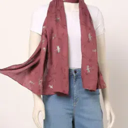 Dragon-Fly Print Scarf-picture-16