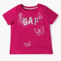 Girls Graphic Print Round Neck T-Shirt-image-78
