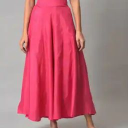 Women Palazzos with Semi-Elasticated Waist-image-75