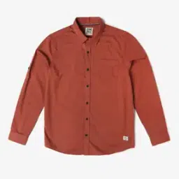 Boys Regular Fit Shirt with Patch Pocket-image-21