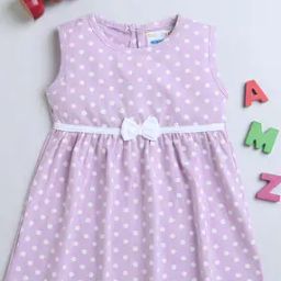 Polka-Dot A-Line Dress-image-32