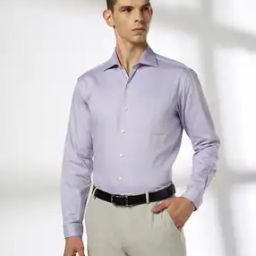 Men Slim Fit Shirt with Patch Pocket-picture-23