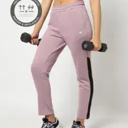 Women Straight Track Pants with Insert Pockets-image-72