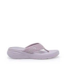 red tape Flip-Flops with Fabric upper image 1