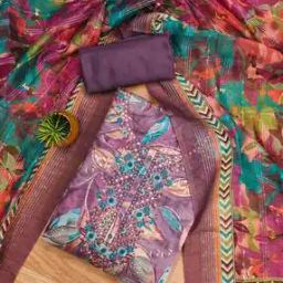 Women Unstitched Dress Material-image-30