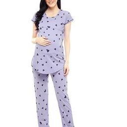Printed T-Shirt & Pyjama Set-image-2