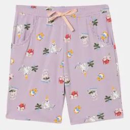 RG03 Super Combed Cotton Relaxed Fit Shorts with Side Pockets-image-85