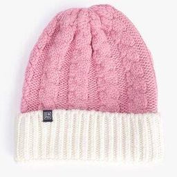 Women Cable Knit Beanie-16