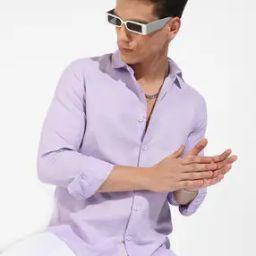 Men Solid Regular Fit Shirt-image-61