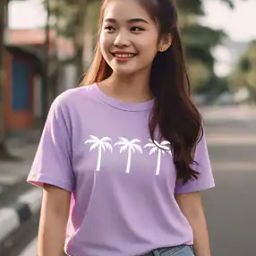 Women Loose Fit Graphic Print T-Shirt-image-70