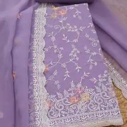 Women Embroidered 3-Piece Unstitched Dress Material-image-47