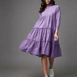 Pleated Shirt Dress-image-34